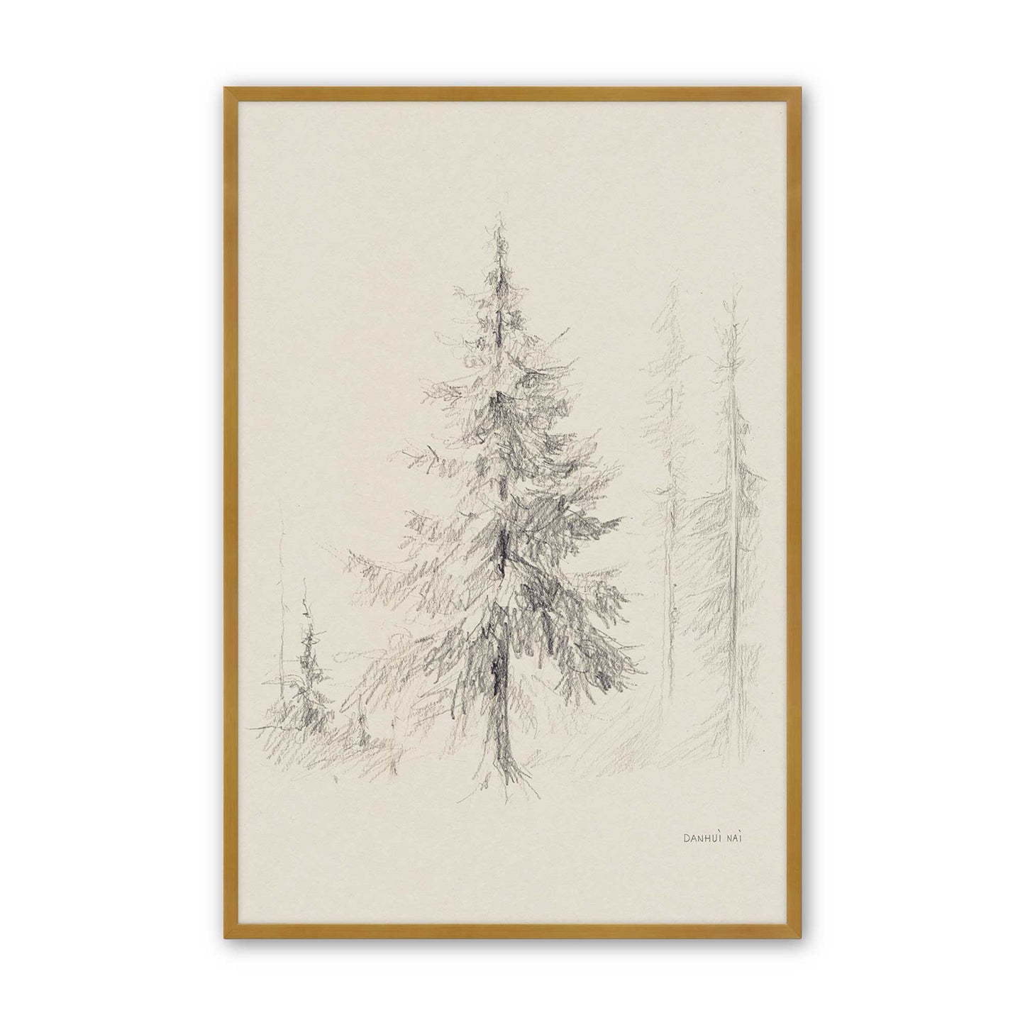 [Color:Polished Gold], Picture of art in a Polished Gold frame