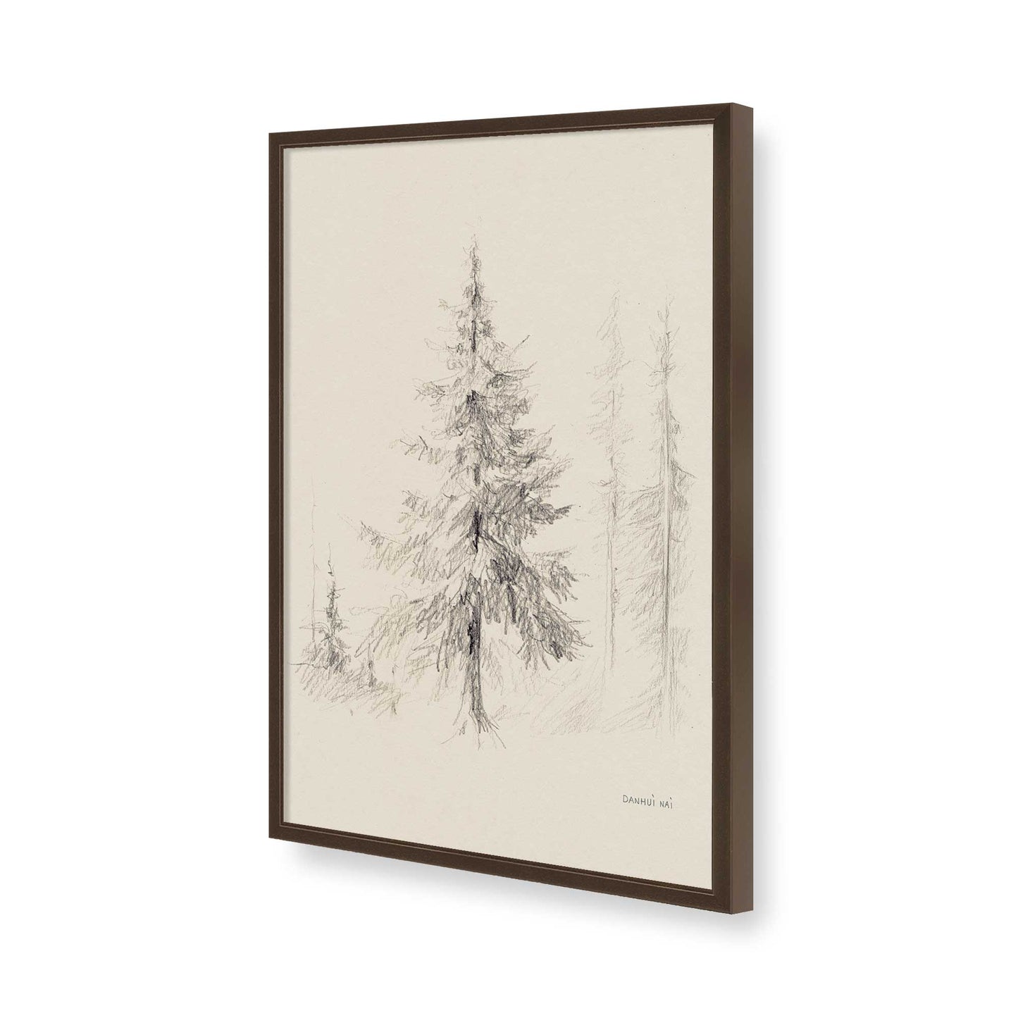 [Color:Belvinder Brown], Picture of art in a Belvinder Brown frame of the corner
