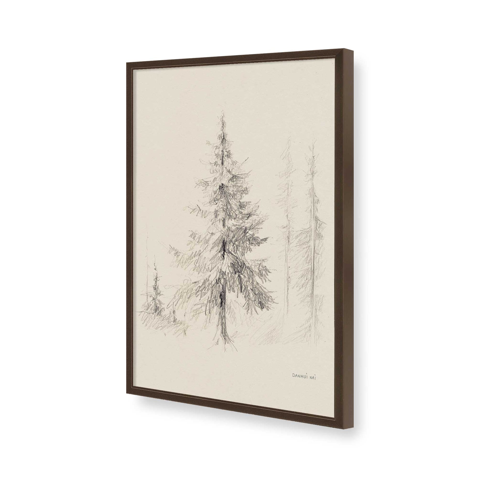[Color:Belvinder Brown], Picture of art in a Belvinder Brown frame of the corner