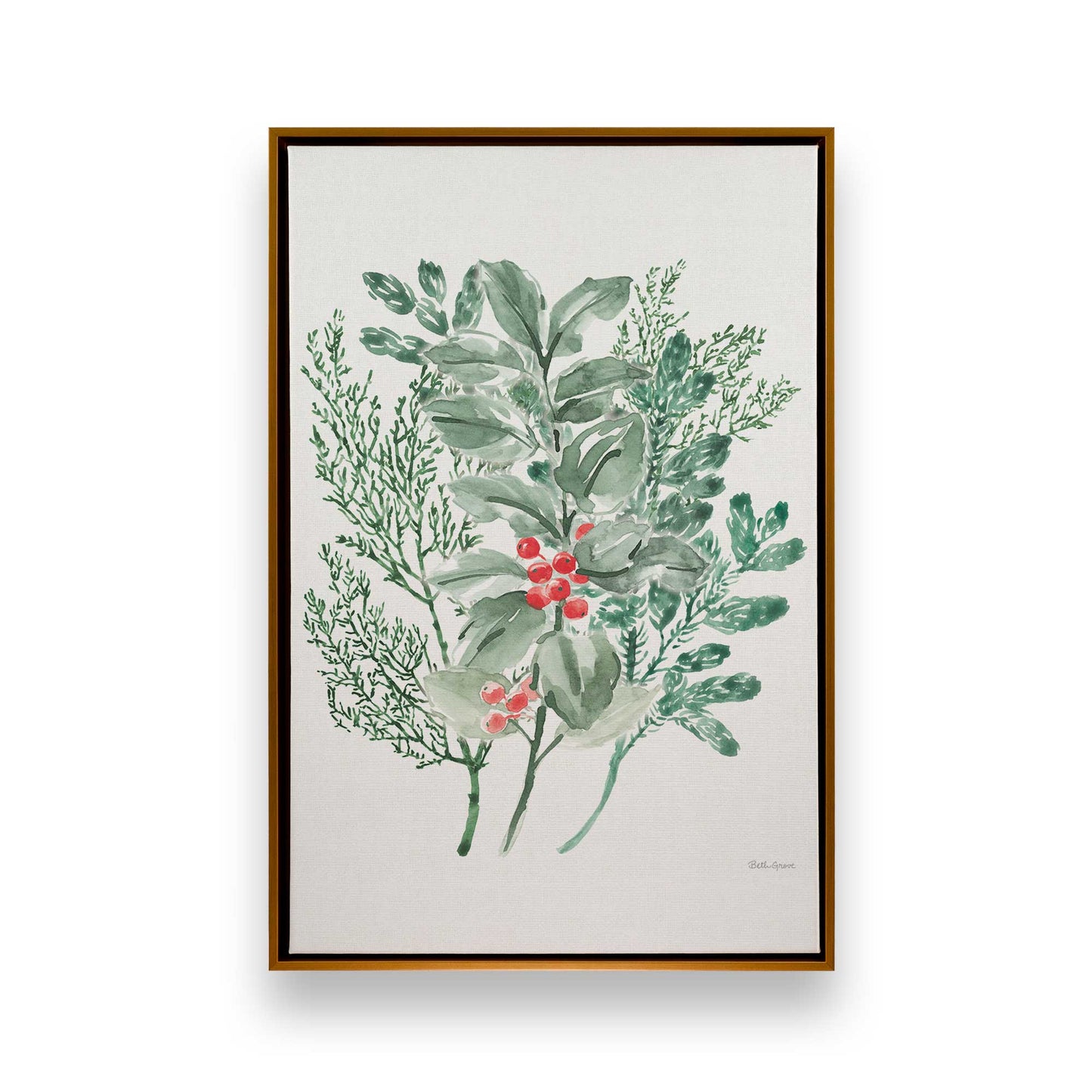 [Color:Polished Gold], Picture of art in a Polished Gold frame