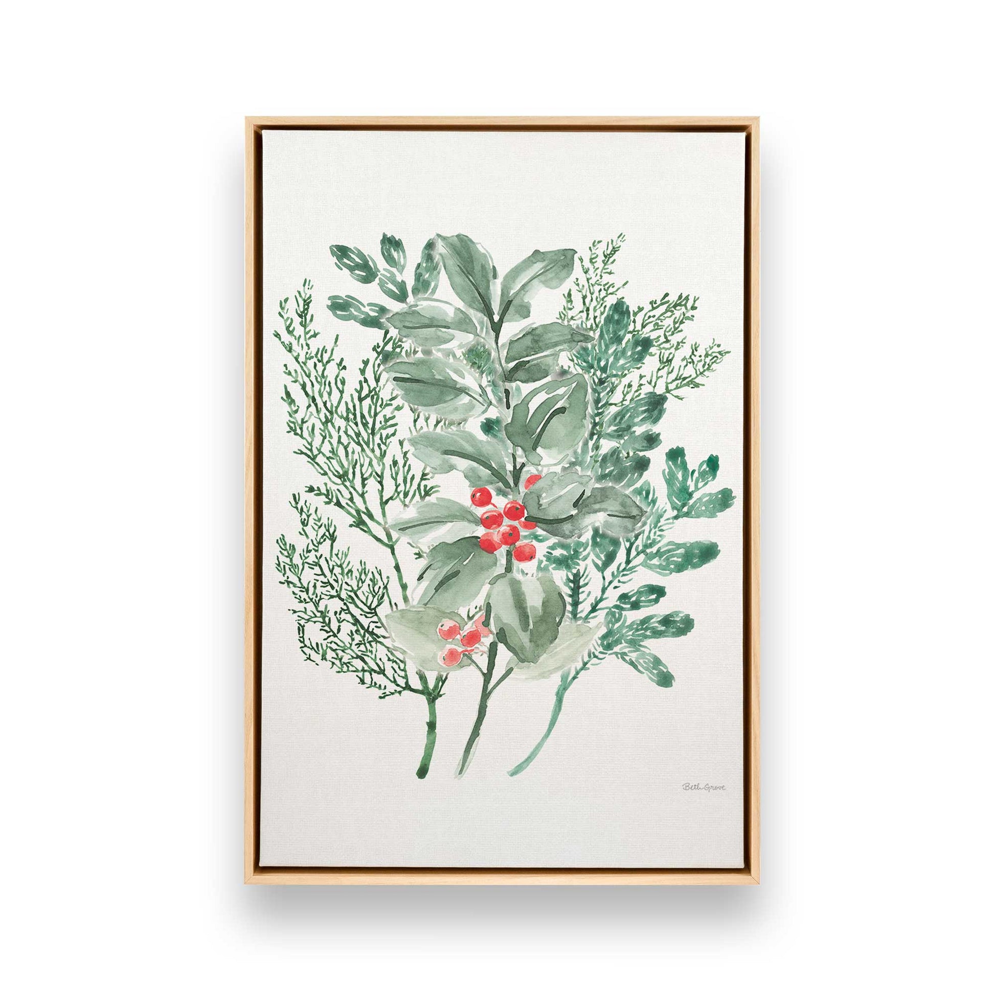 [Color:American Maple], Picture of art in a American Maple frame