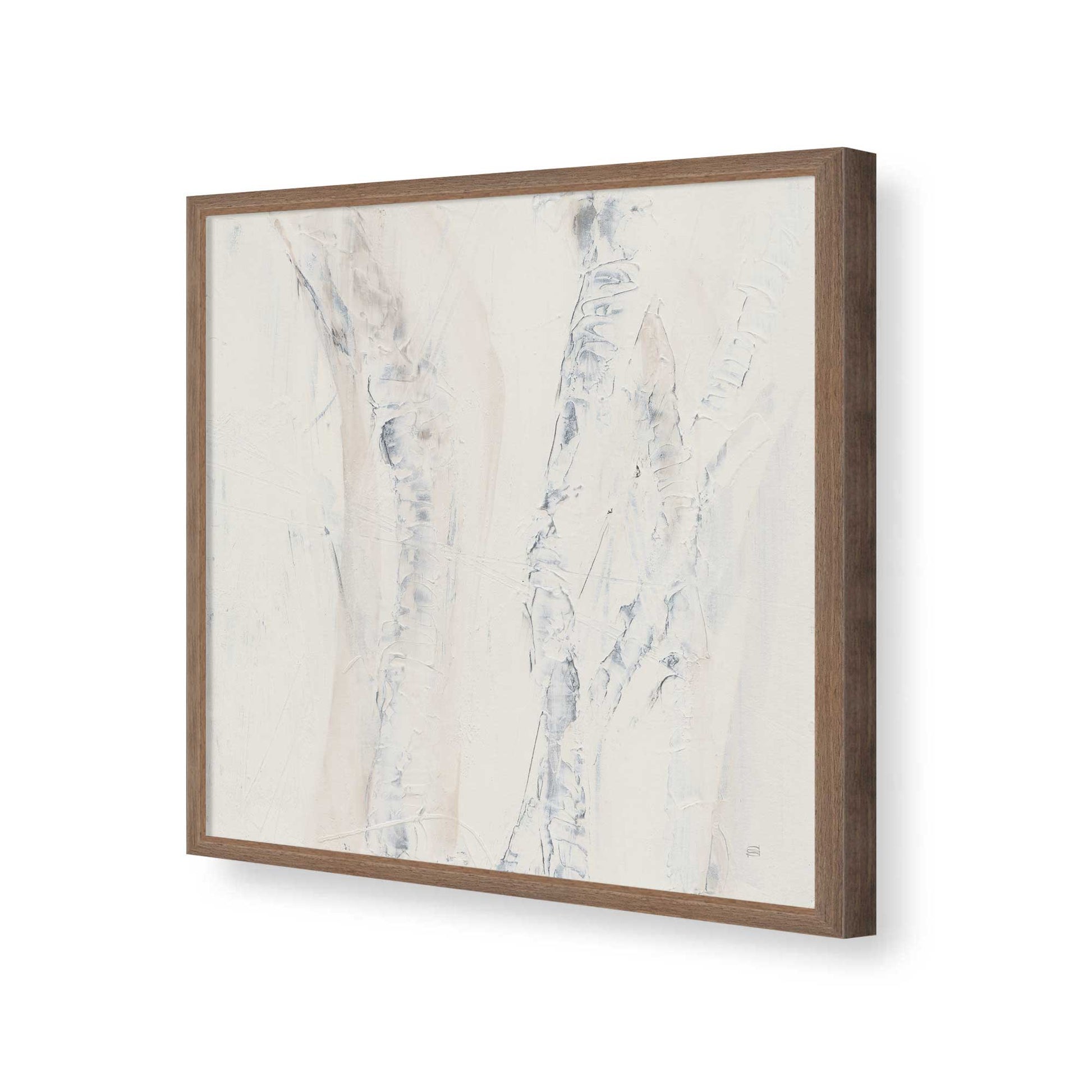 [Color:Walnut], Picture of art in a Walnut frame of the corner