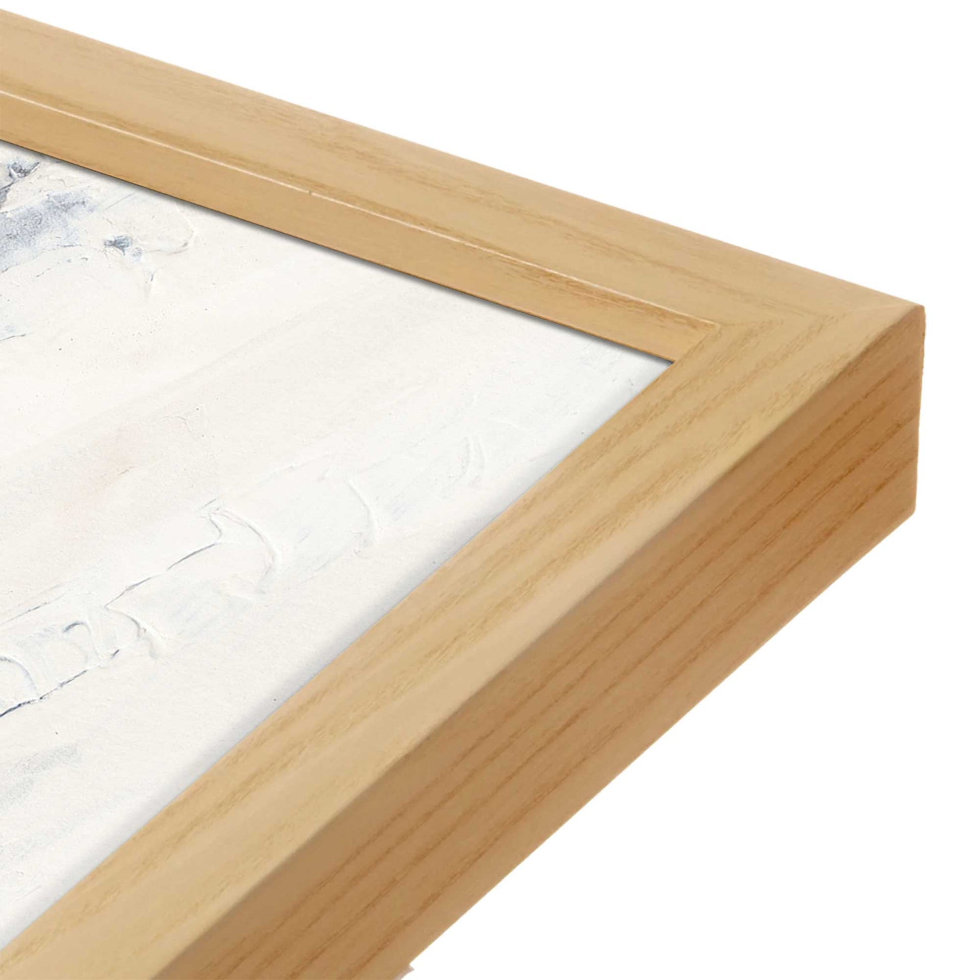 [Color:Espresso], Picture of art in a Espresso frame at an angle