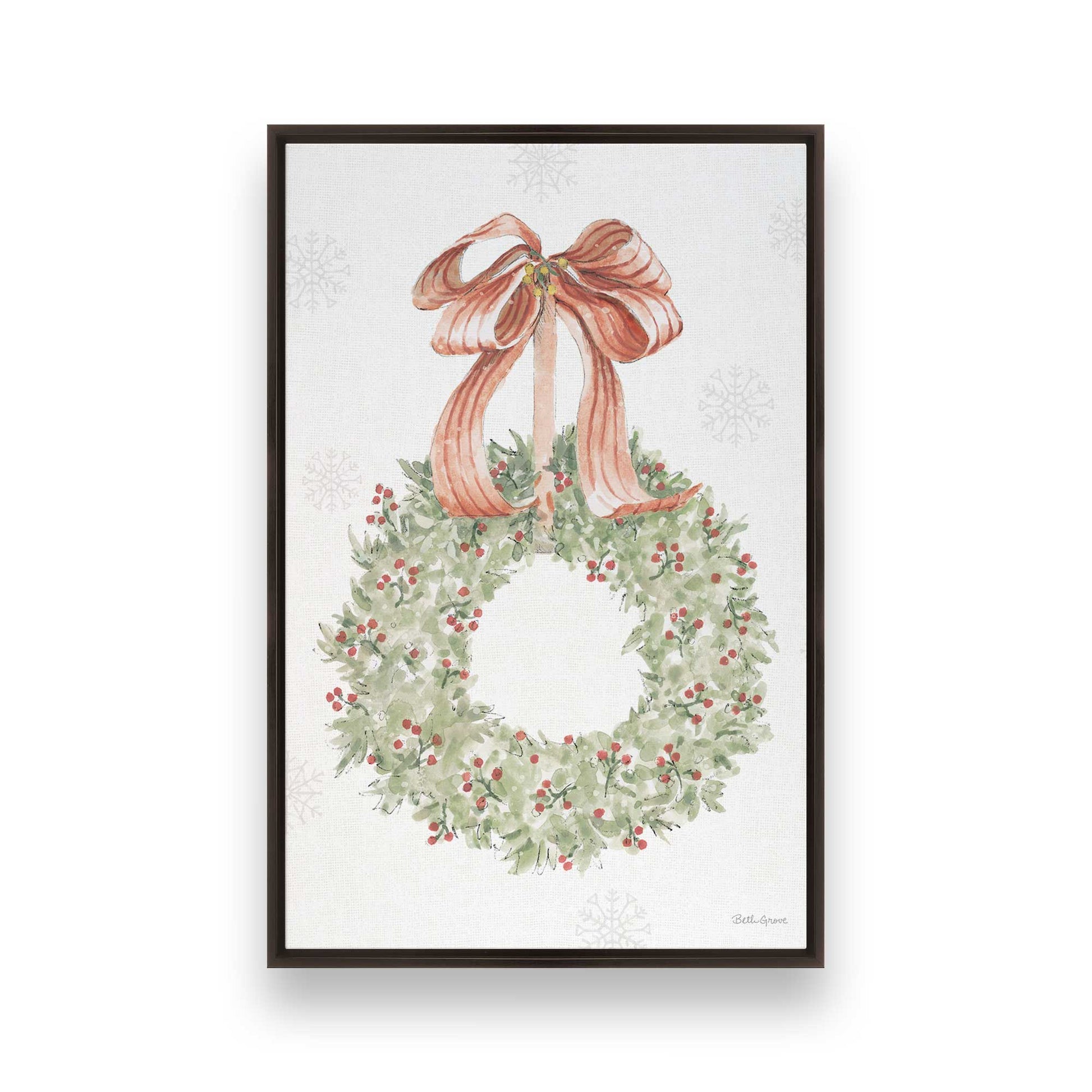 [Color:Espresso], Picture of art in a Espresso frame