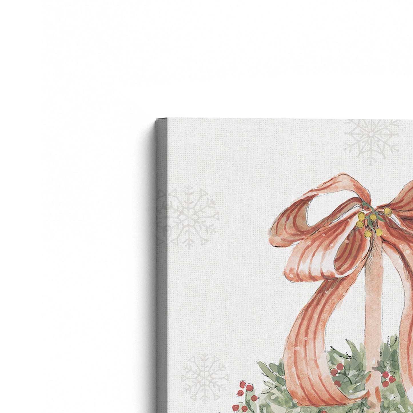 [Color:Stretched Canvas], Picture of the corner of the art