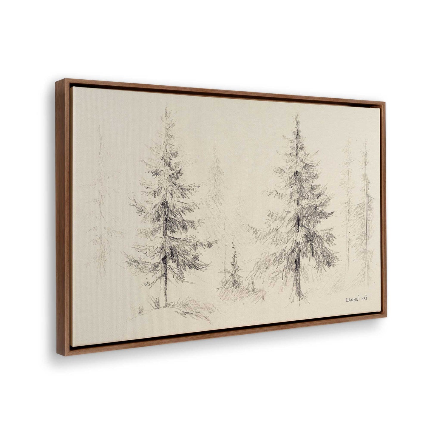 [Color:Walnut], Picture of the corner of the art