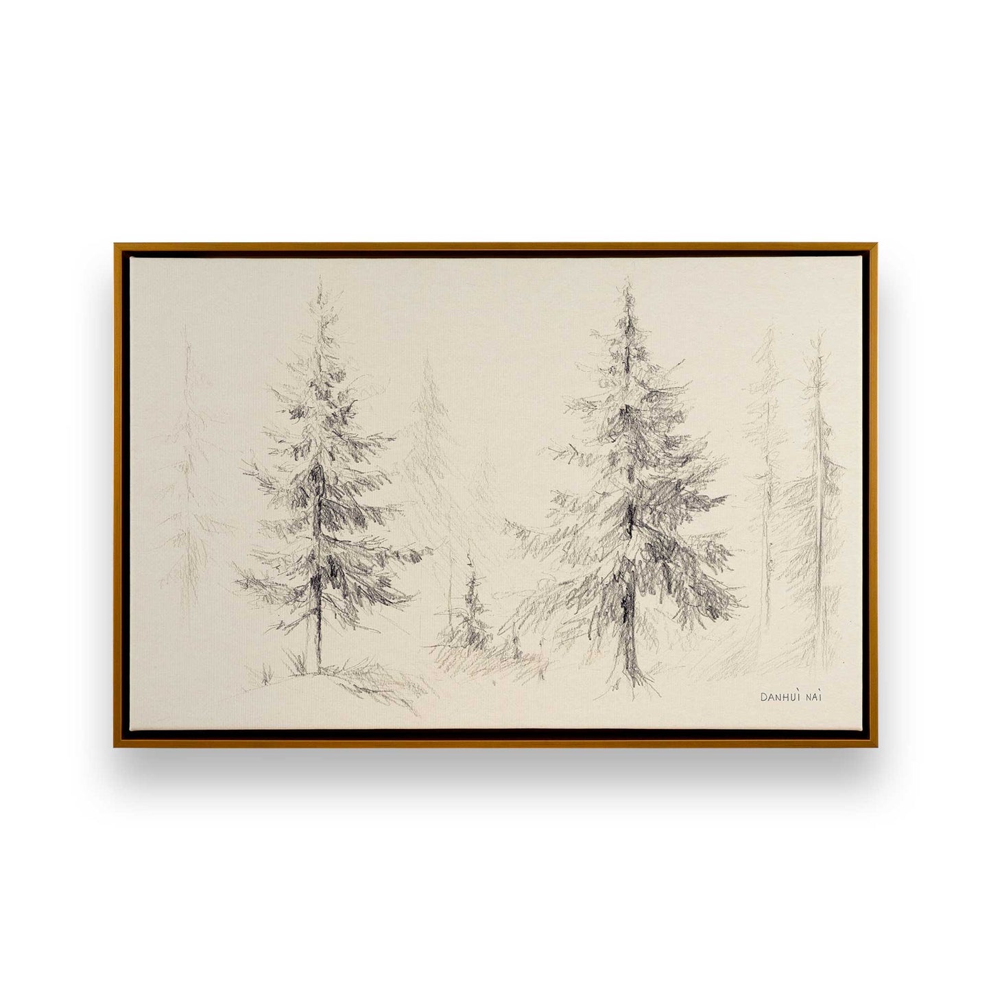 [Color:Polished Gold], Picture of art in a Polished Gold frame