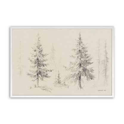 [Color:Opaque White], Picture of art in a Opaque White frame