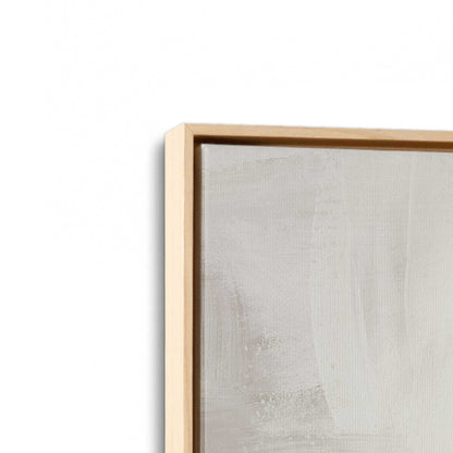 [Color:American Maple], Picture of art in a American Maple frame at an angle