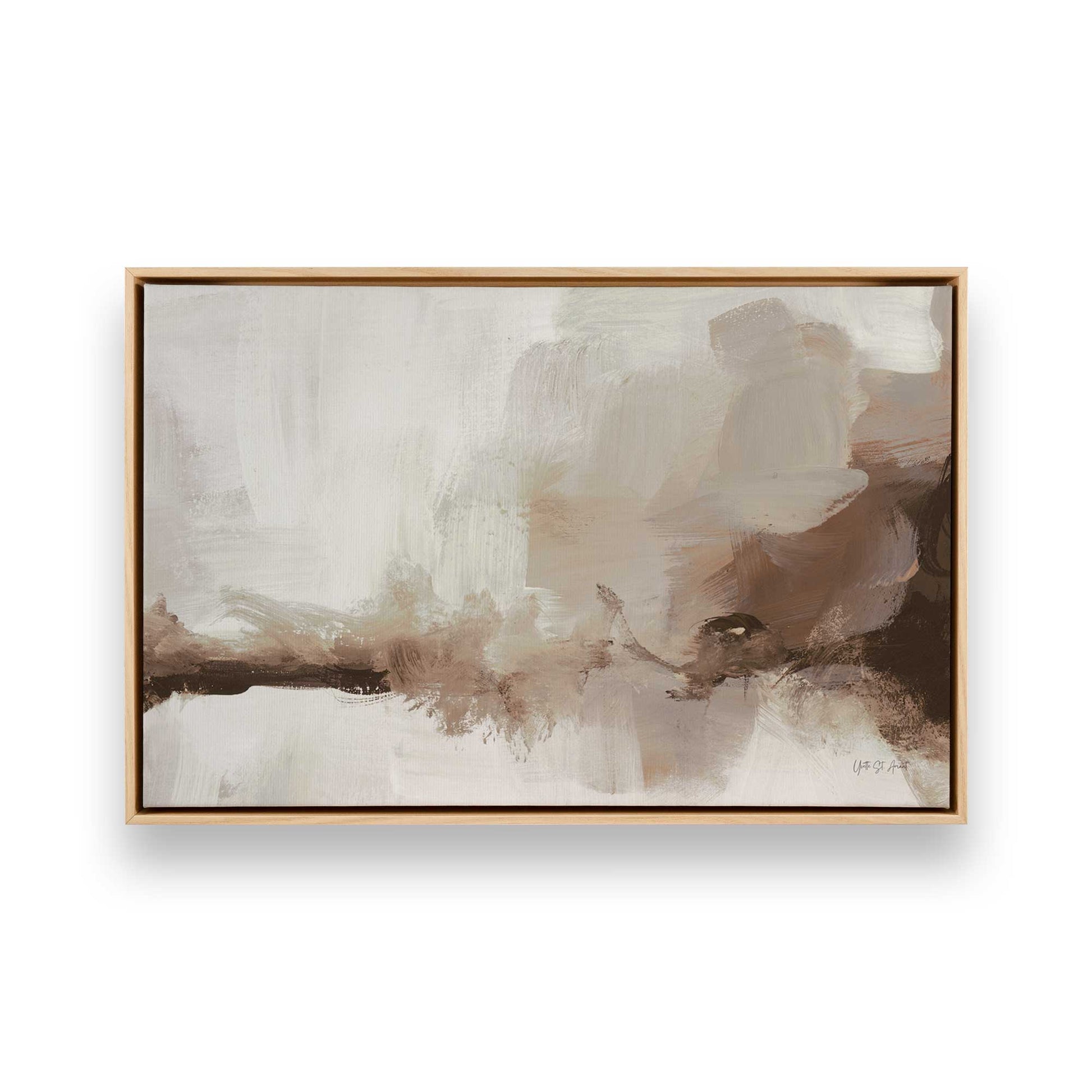 [Color:American Maple], Picture of art in a American Maple frame