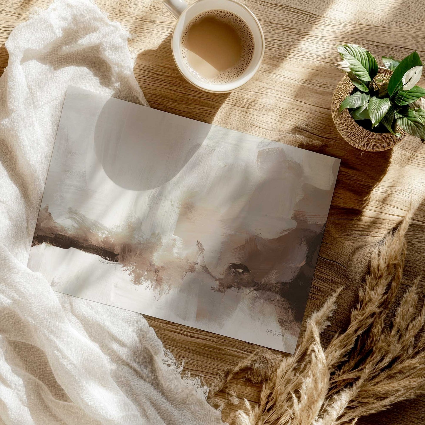 [Color:Rolled Print], Picture of close up of art