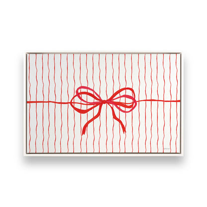 [Color:Opaque White], Picture of art in a White frame