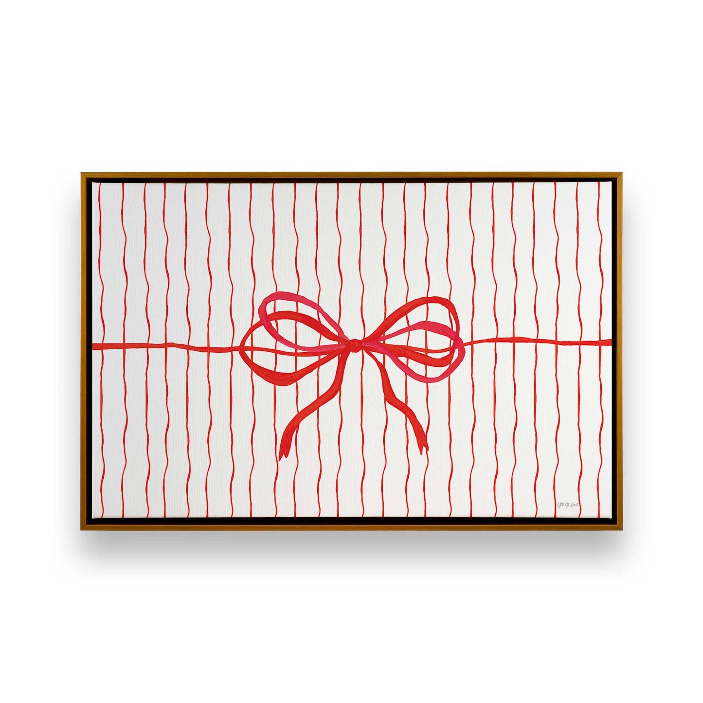 [Color:Polished Gold], Picture of art in a Polished Gold frame