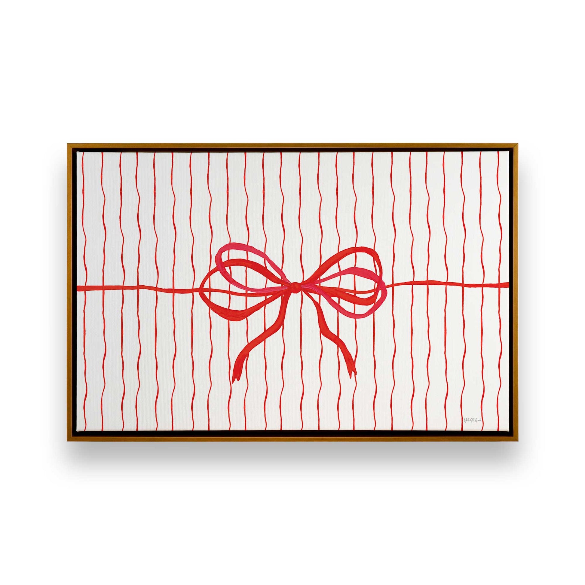 [Color:Polished Gold], Picture of art in a Polished Gold frame