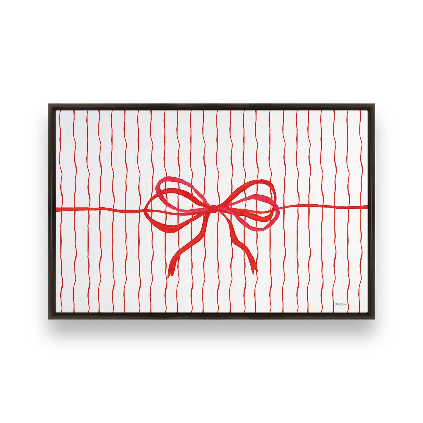 [Color:Espresso], Picture of art in a Espresso frame