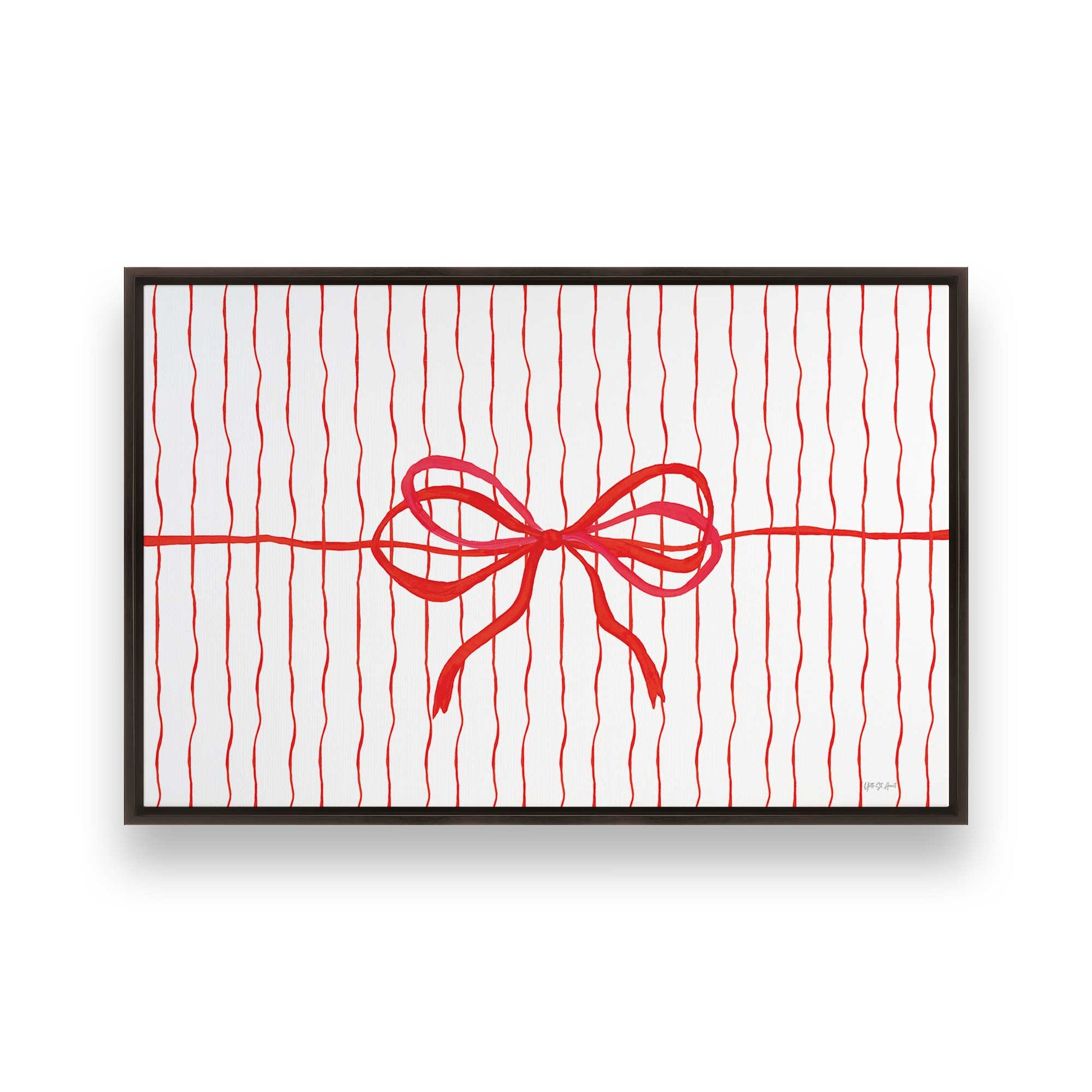 [Color:Espresso], Picture of art in a Espresso frame