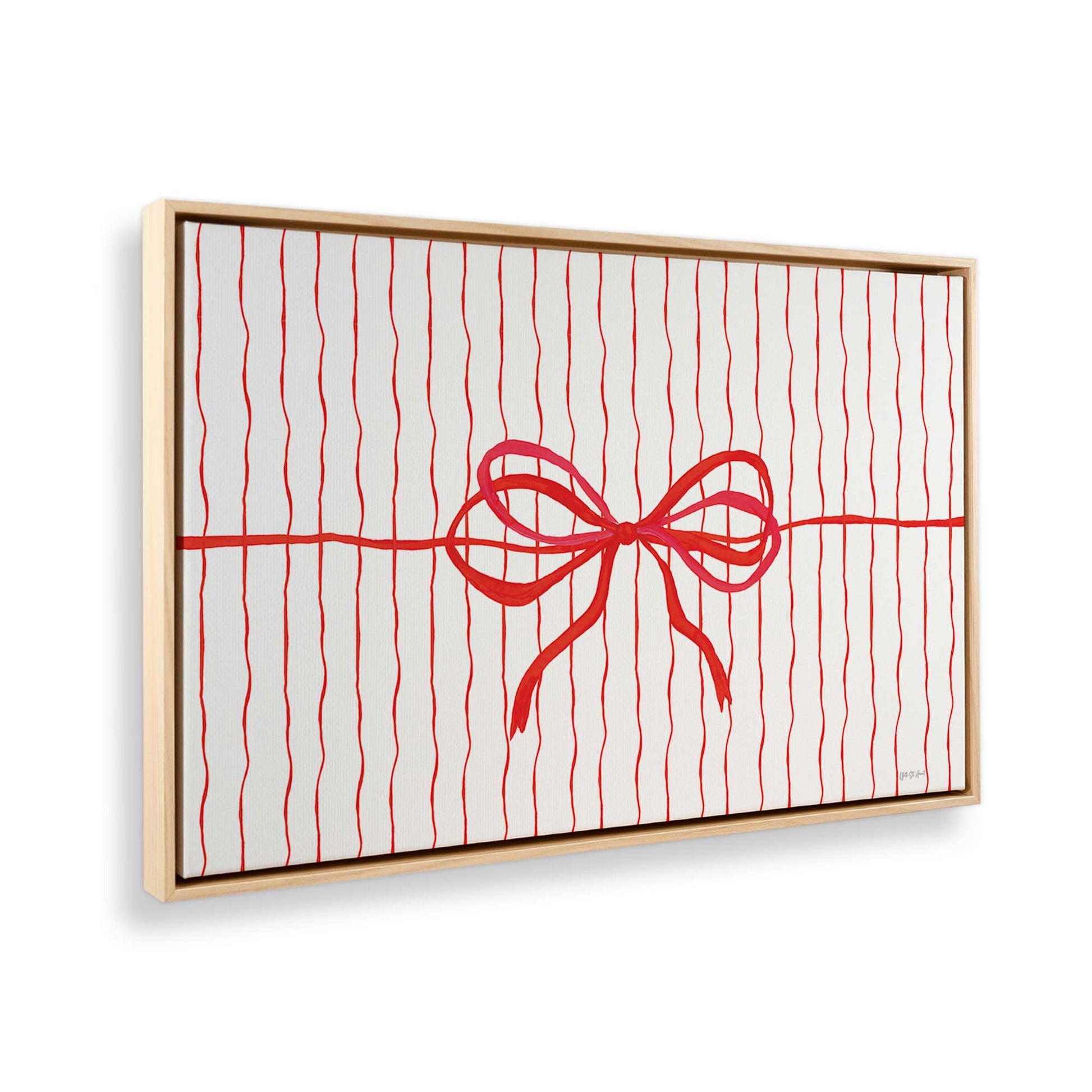 [Color:American Maple], Picture of the corner of the art