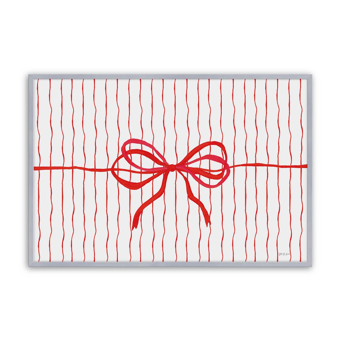 [Color:Polished Chrome], Picture of art in a Polished Chrome frame