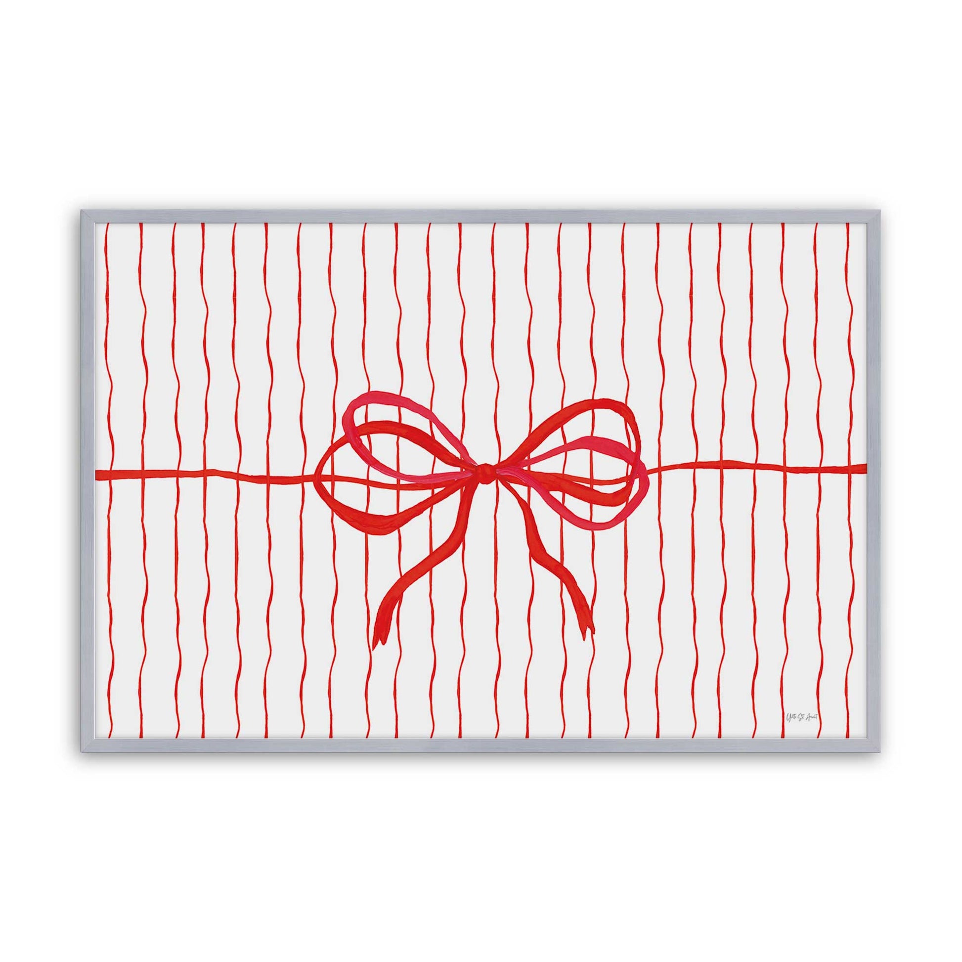 [Color:Polished Chrome], Picture of art in a Polished Chrome frame