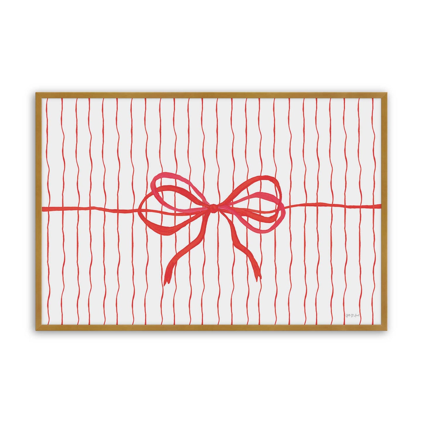 [Color:Polished Gold], Picture of art in a Polished Gold frame