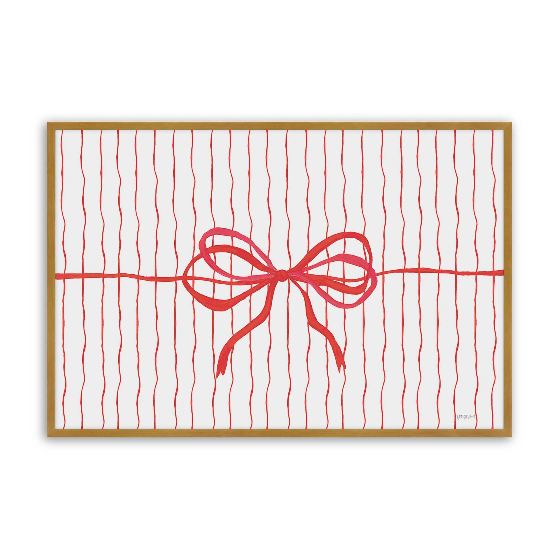 [Color:Polished Gold], Picture of art in a Polished Gold frame