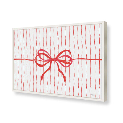 [Color:Opaque White], Picture of art in a Opaque White frame of the corner