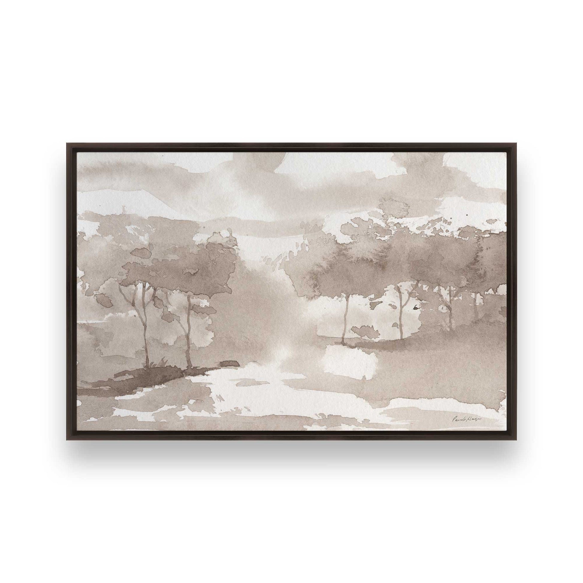 [Color:Espresso], Picture of art in a Espresso frame