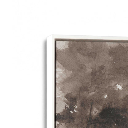 [Color:Opaque White], Picture of art in a White frame at an angle