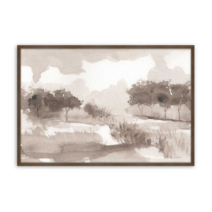 [Color:Walnut], Picture of art in a Walnut frame