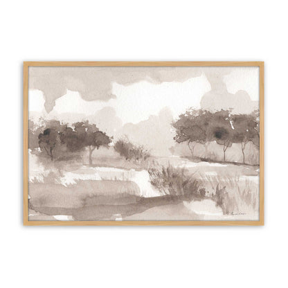 [Color:American Maple], Picture of art in a American Maple frame