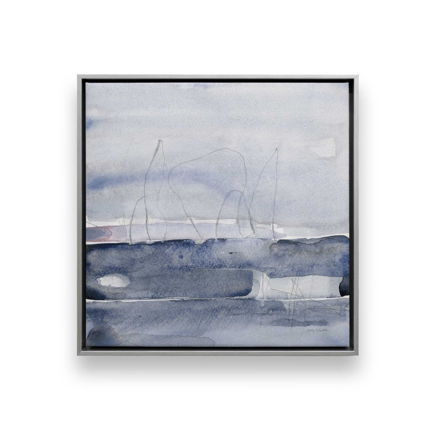 [Color:Polished Chrome], Picture of art in a Polished Chrome frame