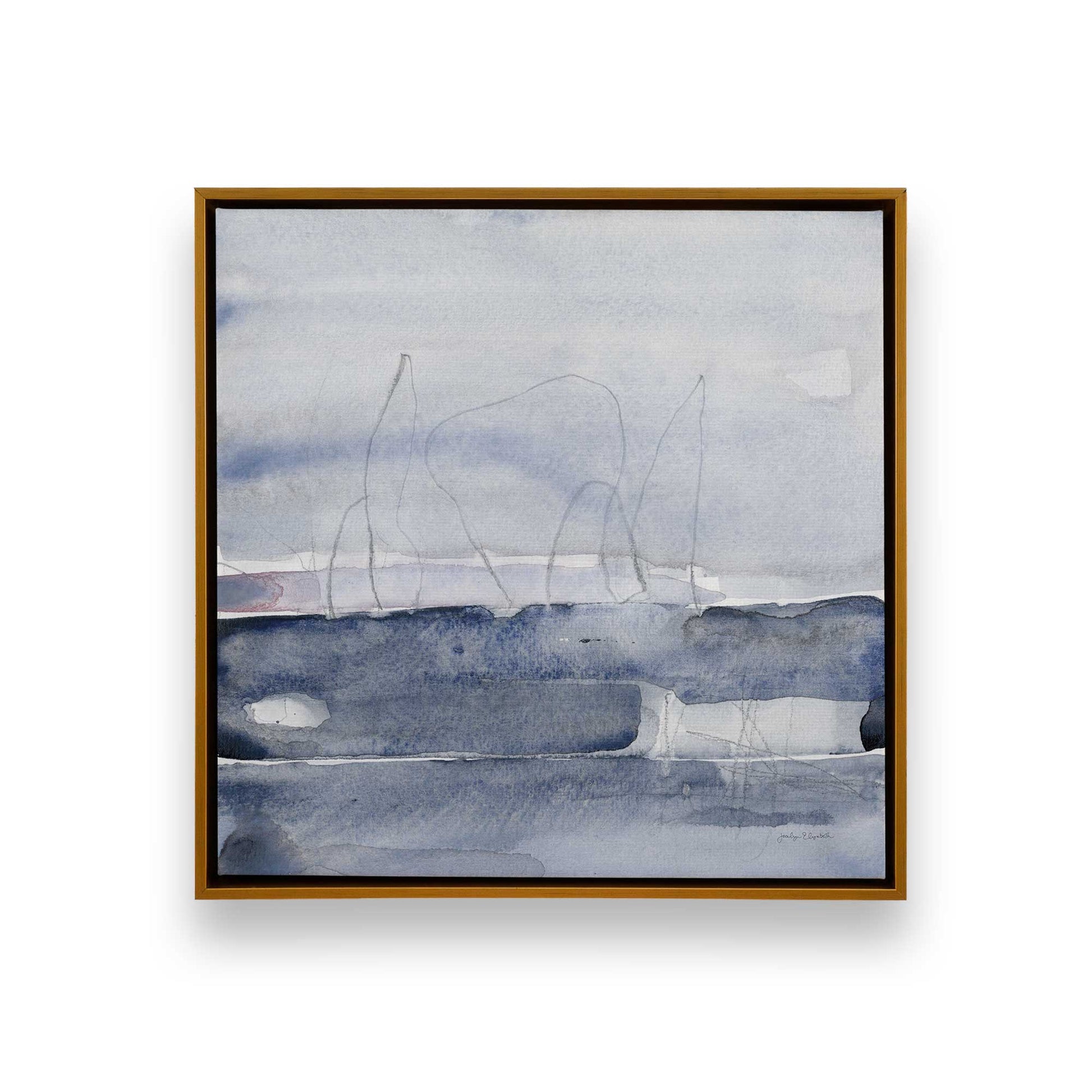 [Color:Polished Gold], Picture of art in a Polished Gold frame