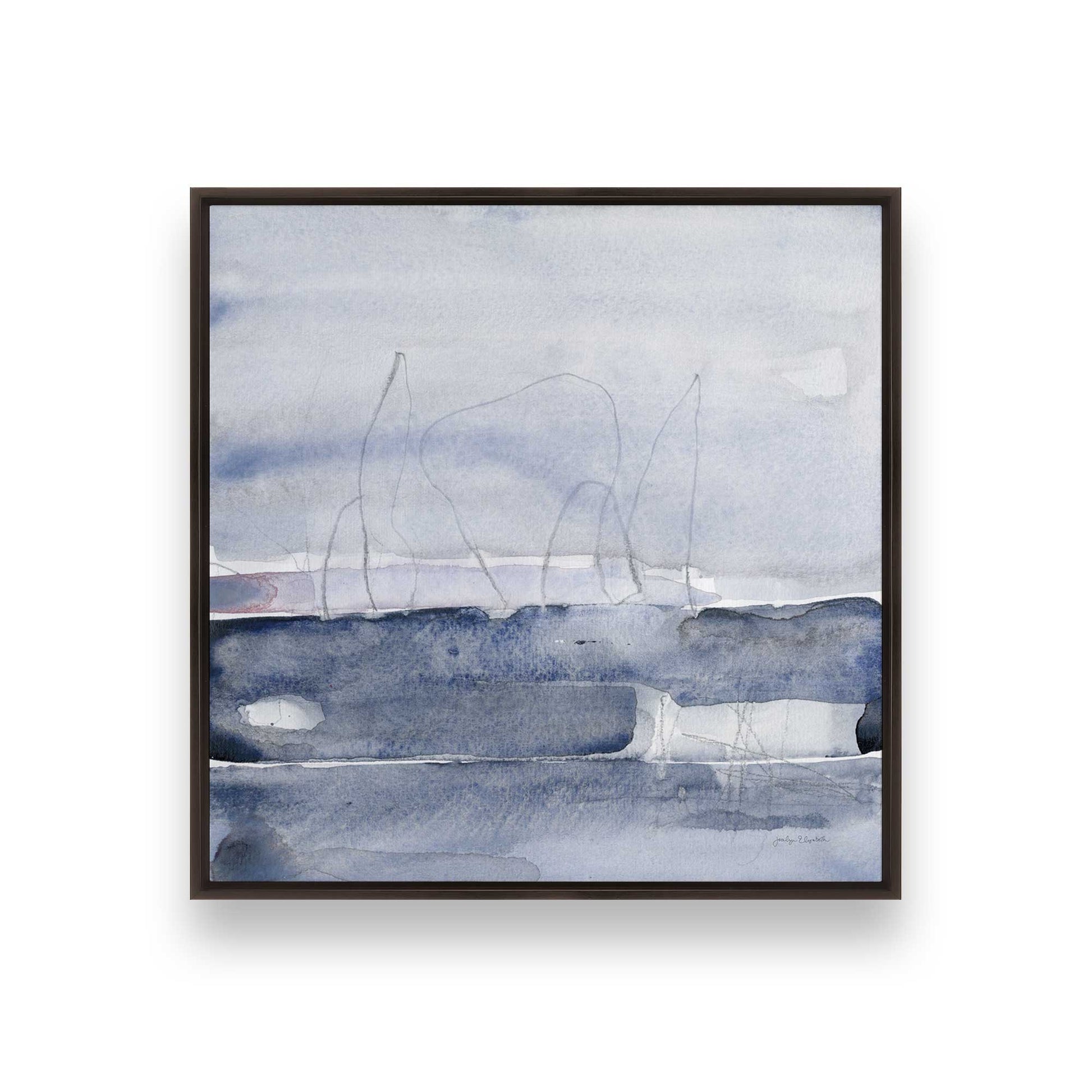 [Color:Espresso], Picture of art in a Espresso frame