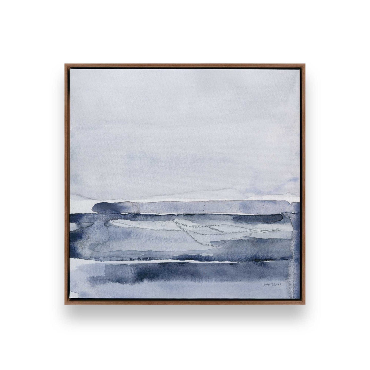 [Color:Walnut], Picture of art in a Walnut frame