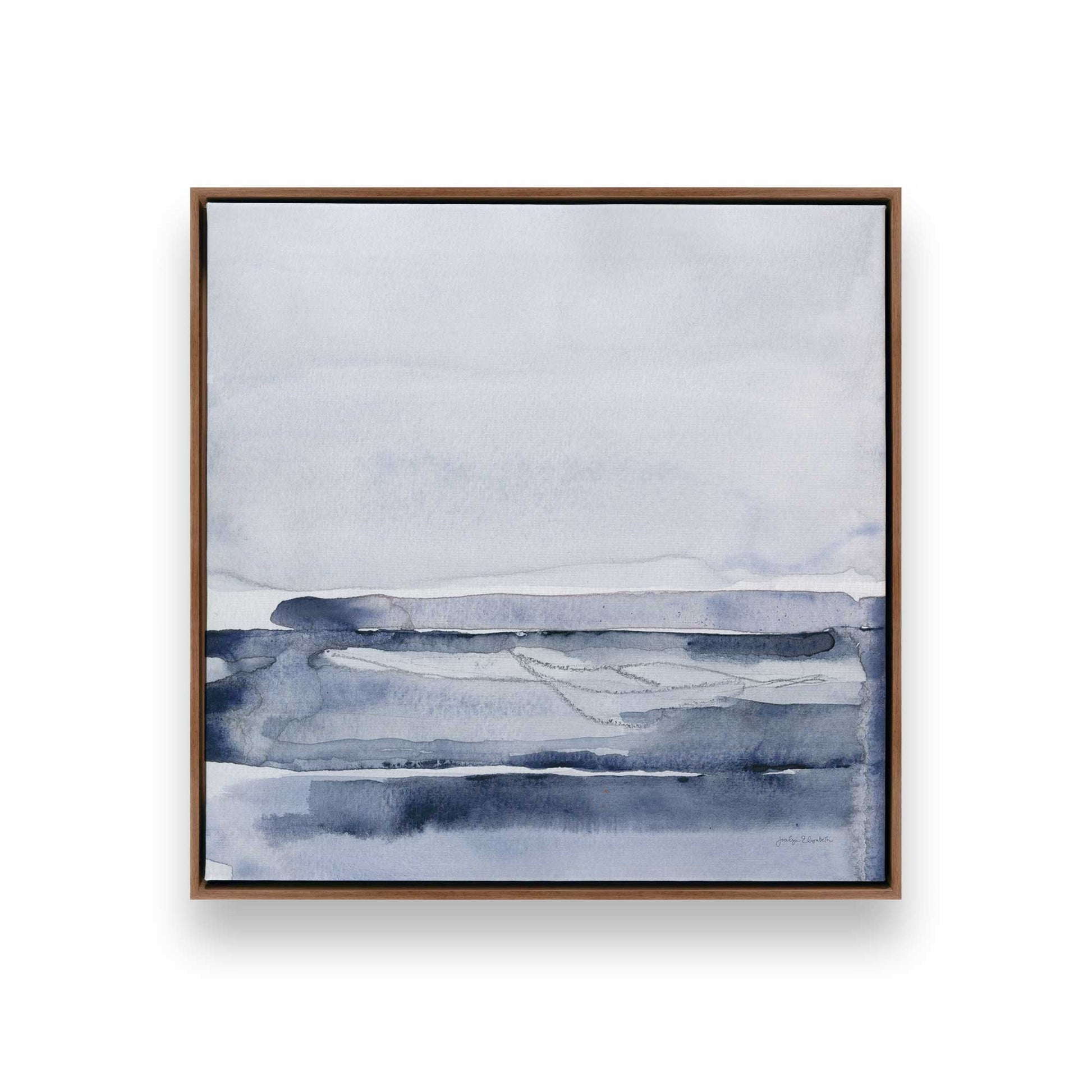 [Color:Walnut], Picture of art in a Walnut frame