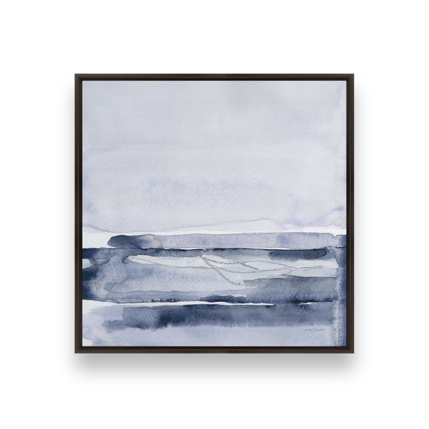 [Color:Espresso], Picture of art in a Espresso frame