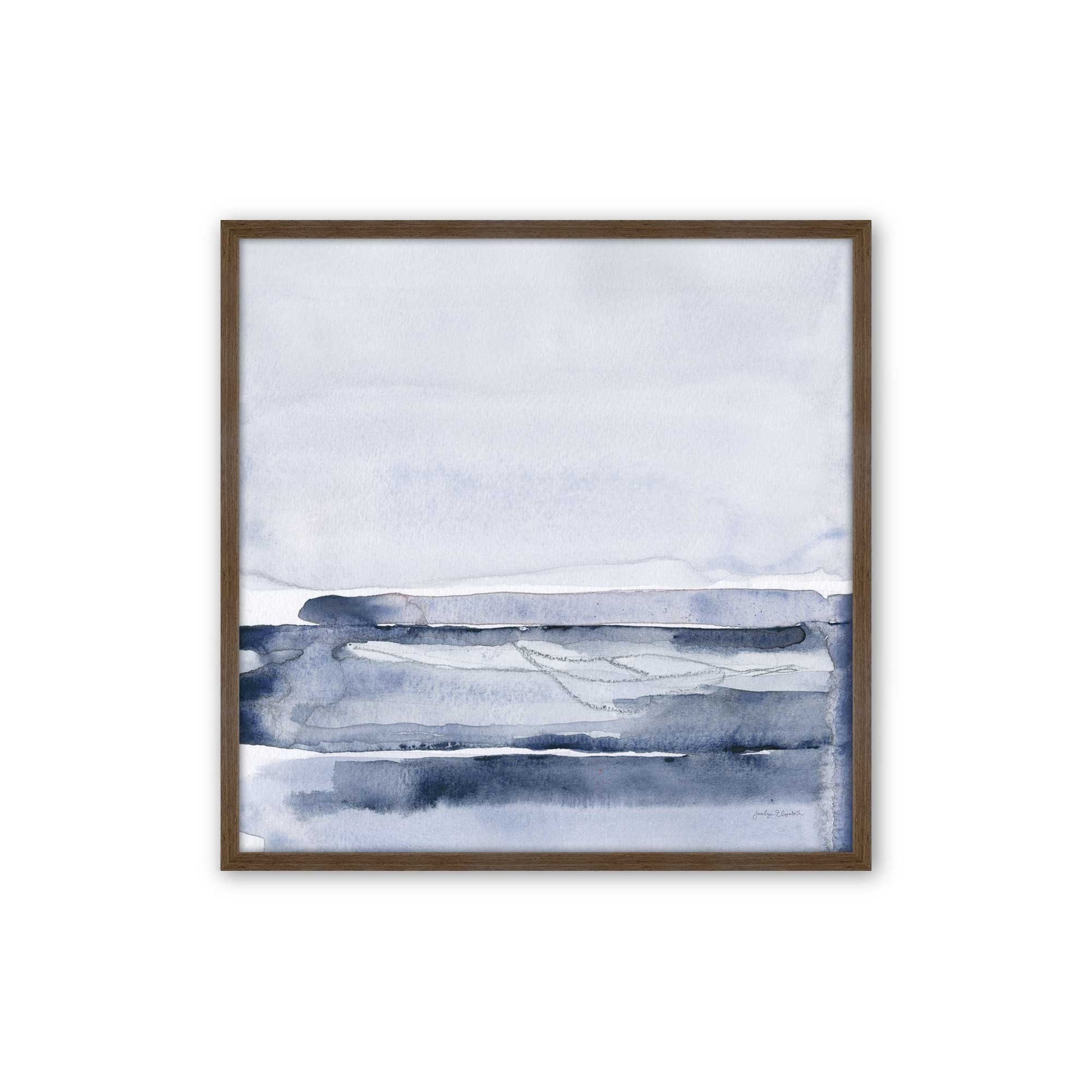 [Color:Walnut], Picture of art in a Walnut frame