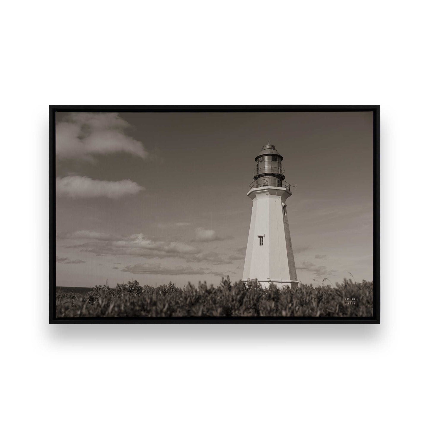 [Color:Satin Black], Picture of art in a Satin Black frame