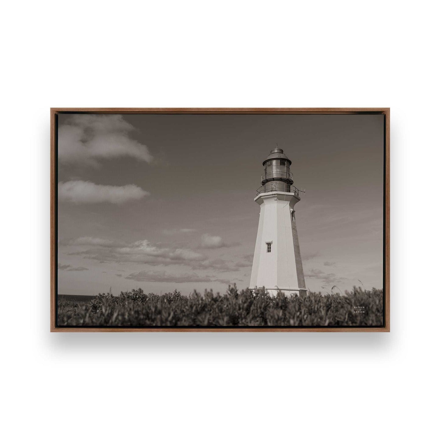 [Color:Walnut], Picture of art in a Walnut frame