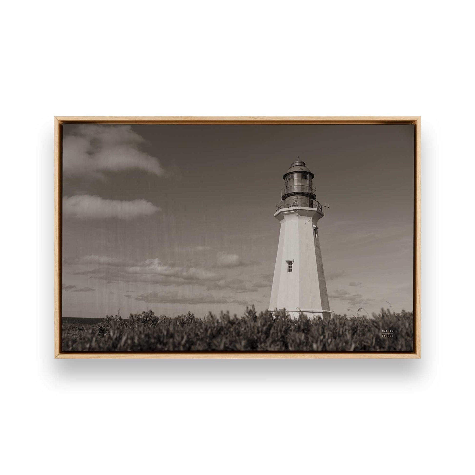 [Color:American Maple], Picture of art in a American Maple frame