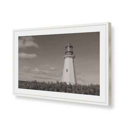 [Color:Opaque White], Picture of art in a Opaque White frame of the corner
