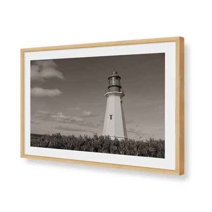 [Color:American Maple], Picture of art in a American Maple frame of the corner