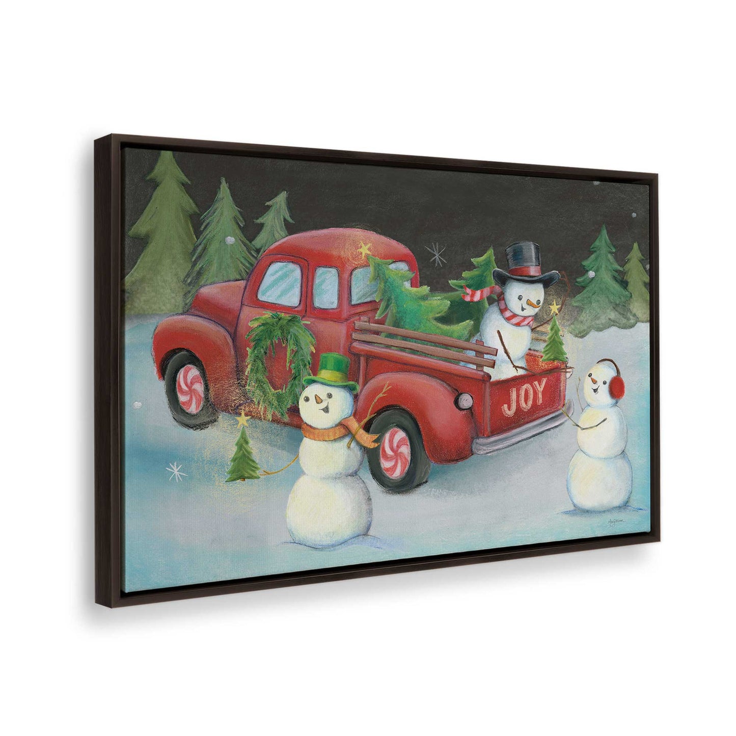 [Color:Espresso], Picture of the corner of the art