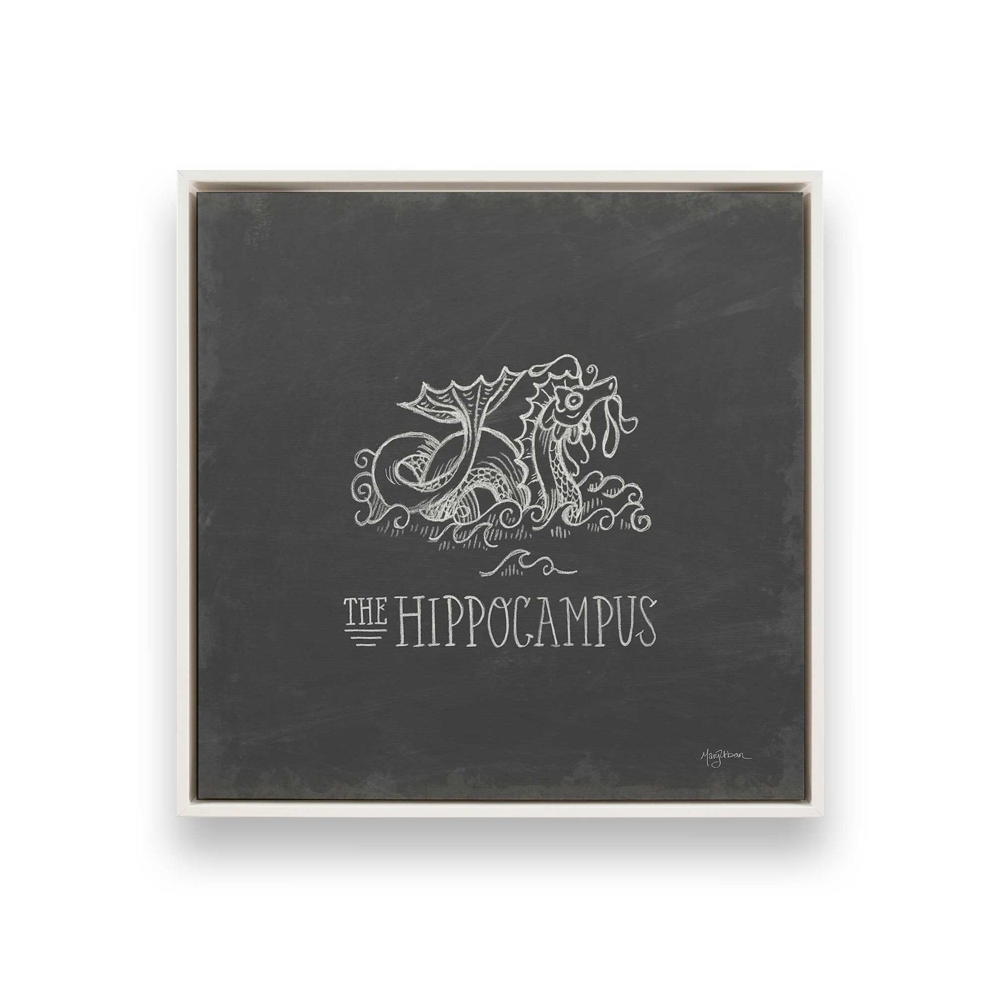 [Color:Opaque White], Picture of art in a White frame