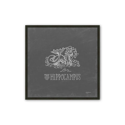 [Color:Satin Black], Picture of art in a Satin Black frame