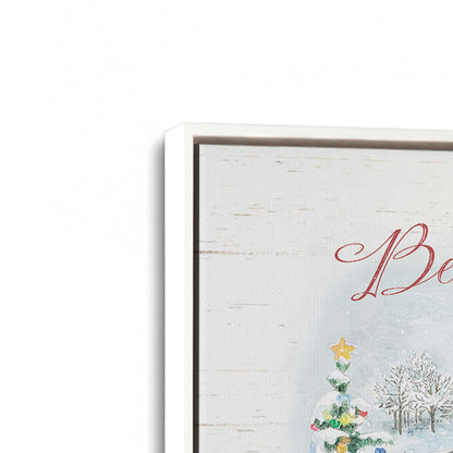 [Color:Opaque White], Picture of art in a White frame at an angle