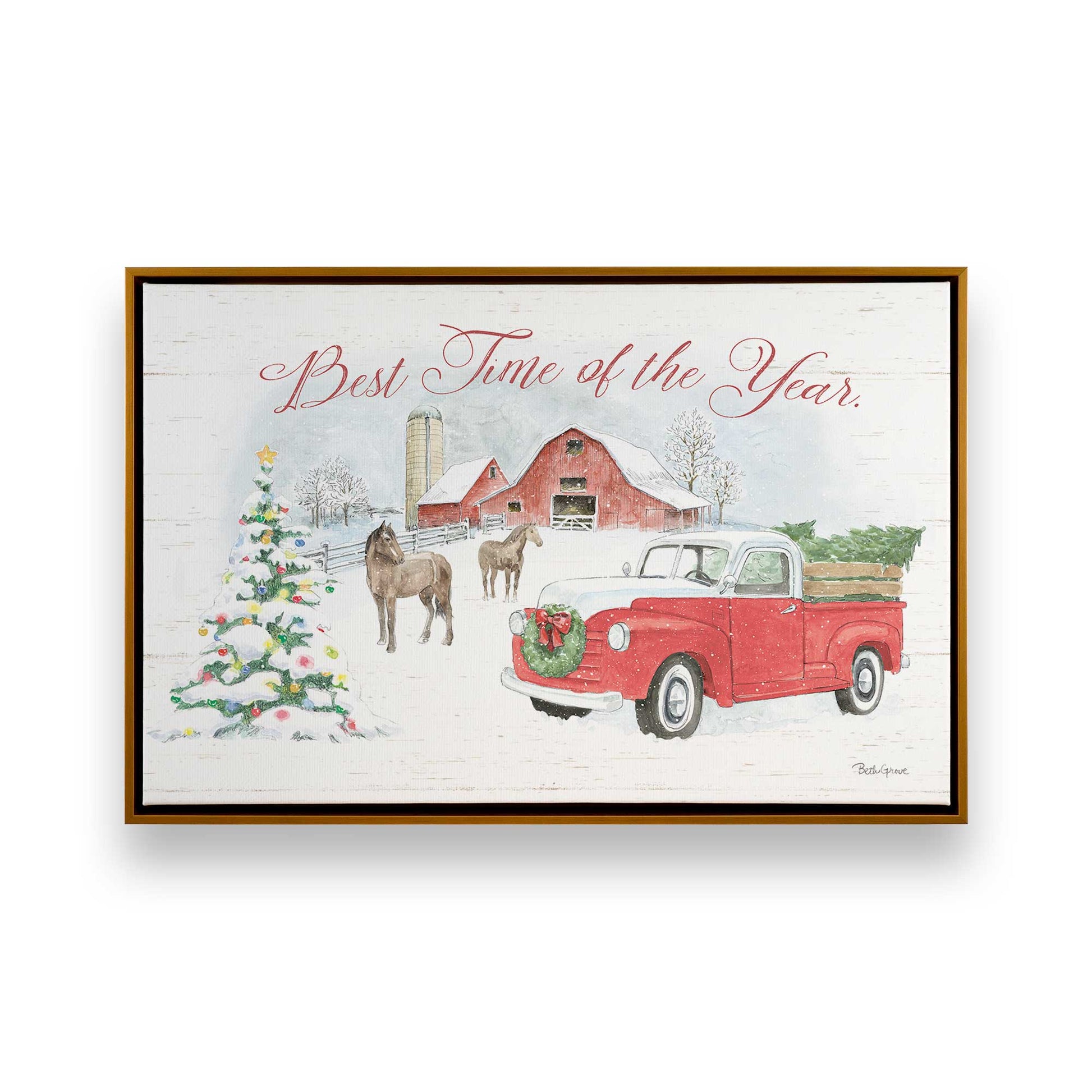 [Color:Polished Gold], Picture of art in a Polished Gold frame