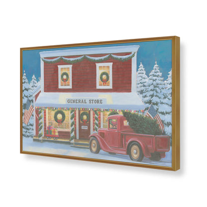 [Color:Polished Gold], Picture of art in a Polished Gold frame of the corner