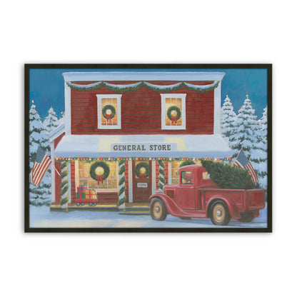 [Color:Satin Black], Picture of art in a Satin Black frame