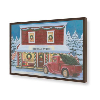 [Color:Belvinder Brown], Picture of art in a Belvinder Brown frame of the corner